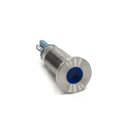 DIALIGHT 8Mm Flt Pmi Bl 6 Vdc W/Terms 620-1402-304F